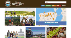 Desktop Screenshot of discovernewportvt.com